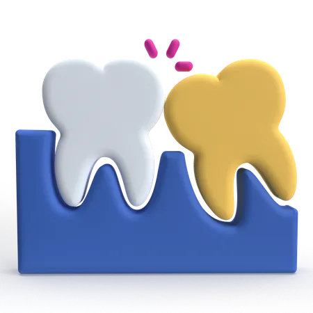 Fixing Tooth  3D Icon
