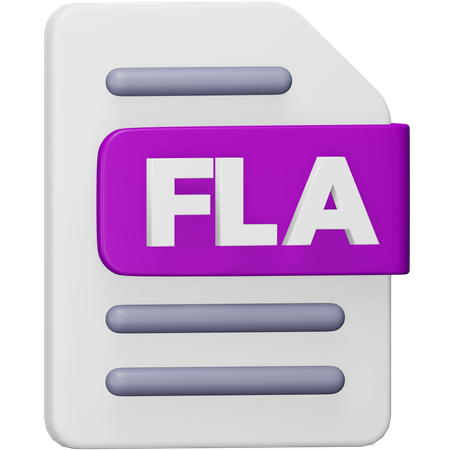 FLA-Datei  3D Icon