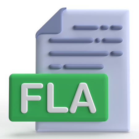 FLA File  3D Icon