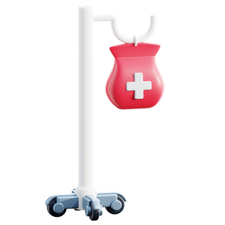 Bouteille de perfusion  3D Icon