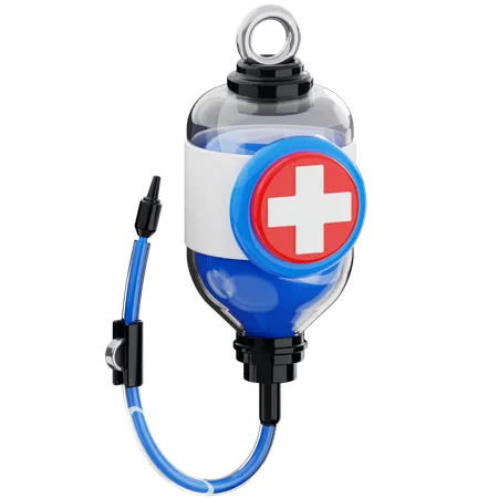 Bouteille de perfusion  3D Icon