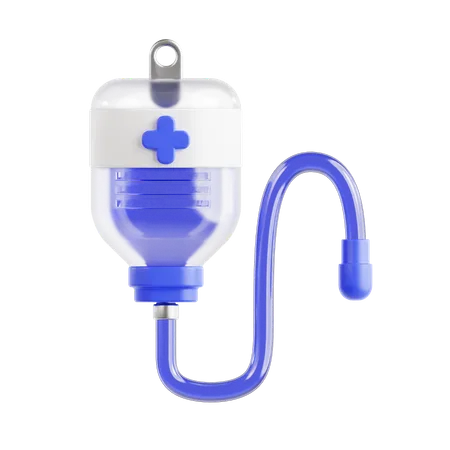 Bouteille de perfusion  3D Icon