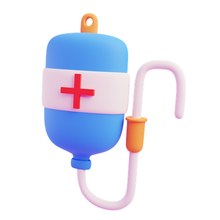 Bouteille de perfusion  3D Icon