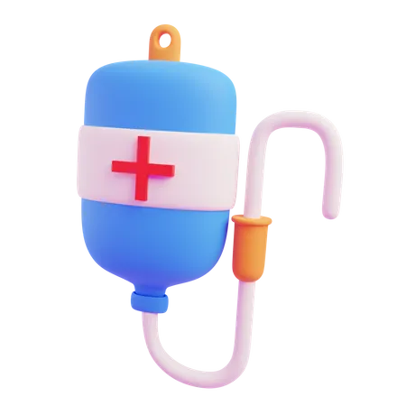 Bouteille de perfusion  3D Icon