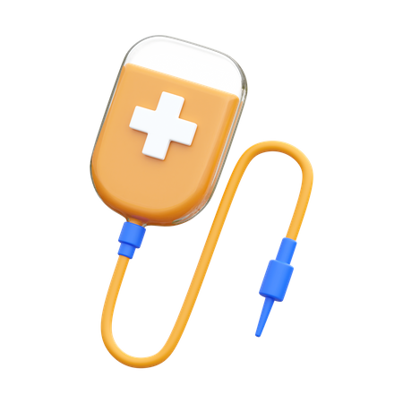 Bouteille de perfusion  3D Icon