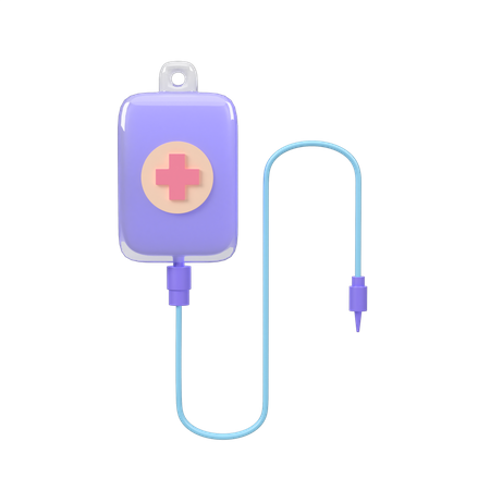 Bouteille de perfusion  3D Icon