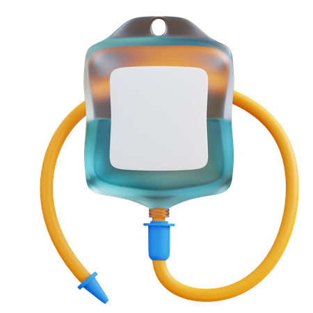 Bouteille de perfusion  3D Icon