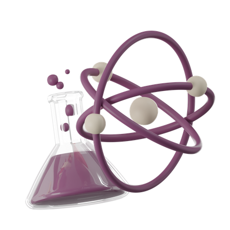 Flacon chimique  3D Icon