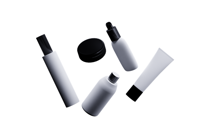 Bouteille cosmétique  3D Icon