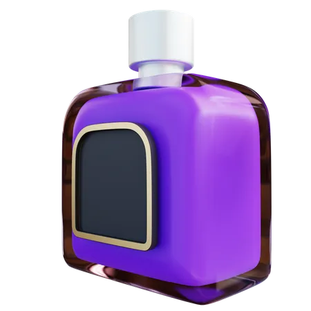 Parfum Dillustration 3 D 3D Icon