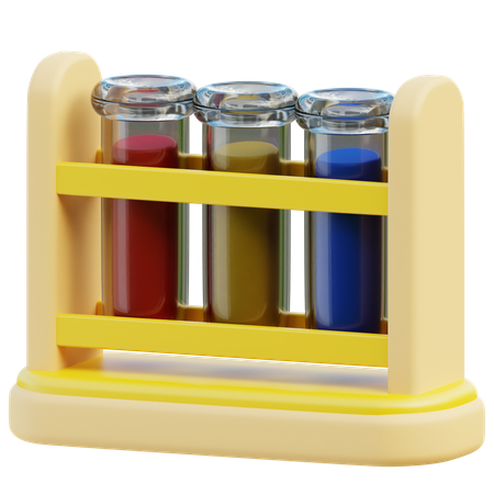 Bouteilles de laboratoire  3D Icon