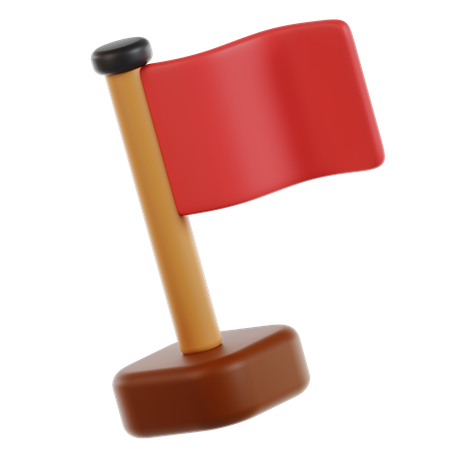 Flag  3D Icon
