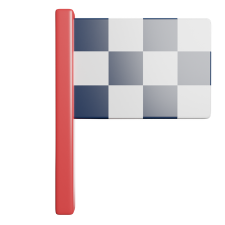 Flag  3D Icon