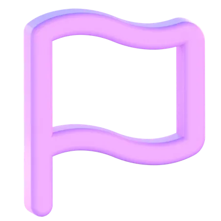Flag  3D Icon
