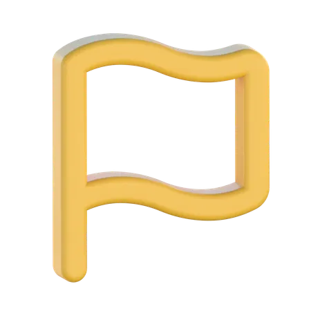 Flag  3D Icon