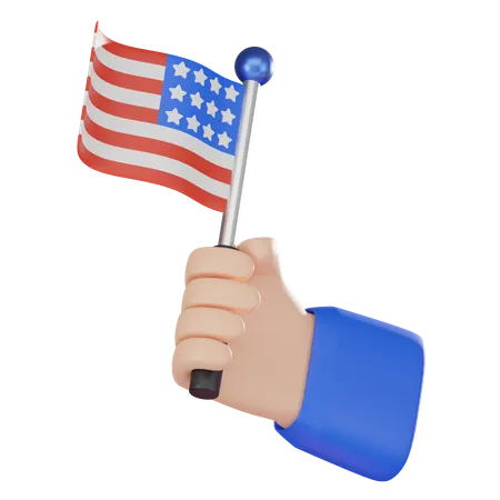 Flag  3D Icon