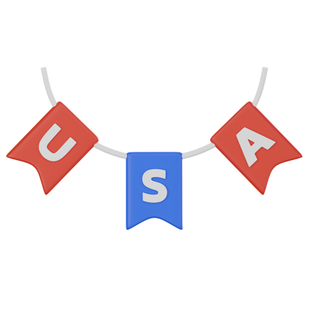 Flag  3D Icon