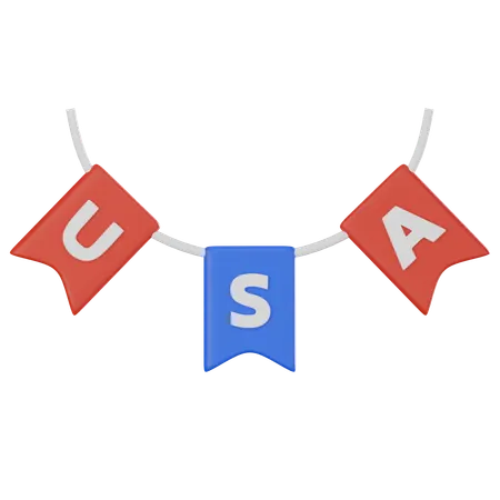 Flag  3D Icon