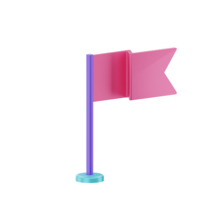 Flag  3D Icon