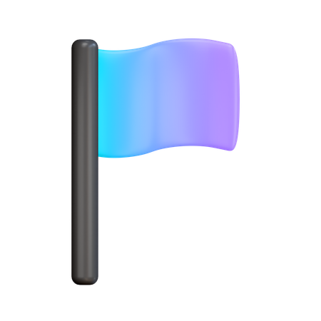 Flag  3D Icon