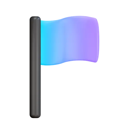 Flag  3D Icon