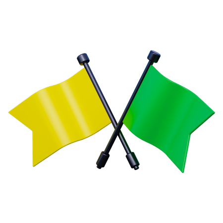 Flag  3D Icon