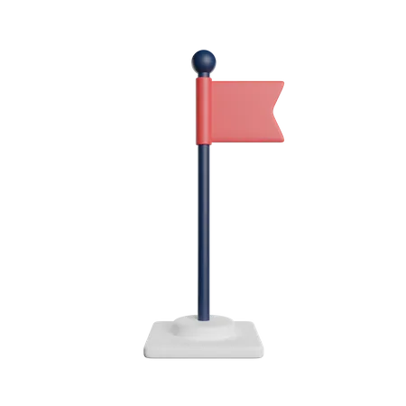 Flag  3D Icon