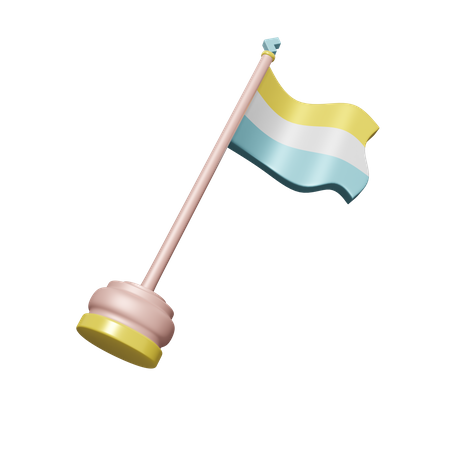 Flag  3D Icon