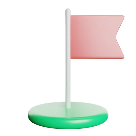 Flag  3D Icon