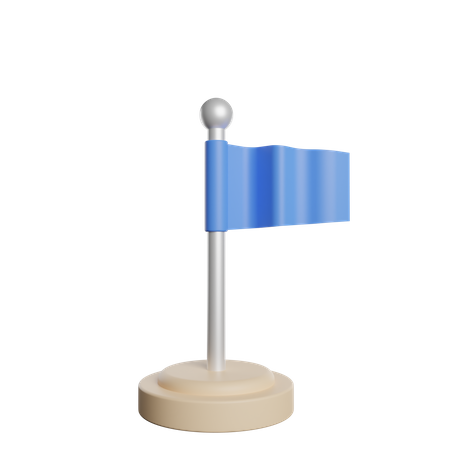 Flag  3D Illustration