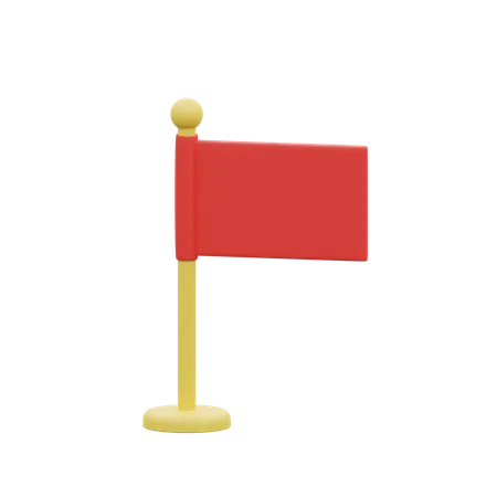 Flag  3D Illustration