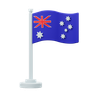 australia 3d flag