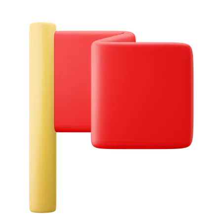 Flag Goal  3D Icon
