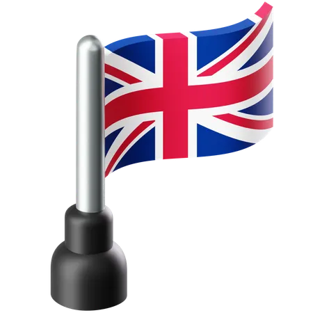 Flag of United Kingdom  3D Icon