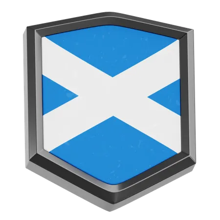 Flag Shield 2  3D Icon
