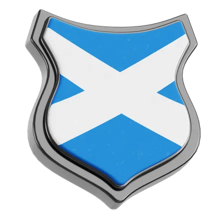 Flag Shield 3  3D Icon