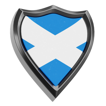 Flag Shield 4  3D Icon
