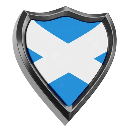 Flag Shield 4  3D Icon