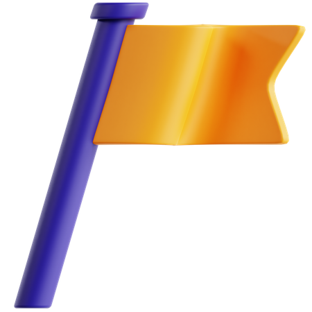 Flagge  3D Icon