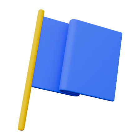 Flagge  3D Icon
