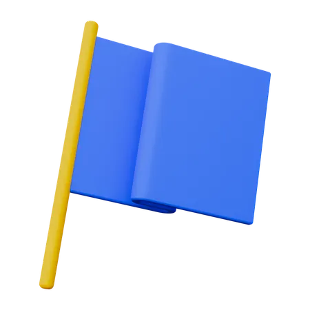 Flagge  3D Icon