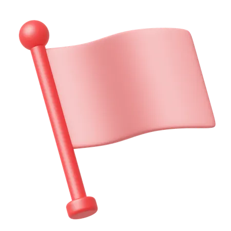 Flagge  3D Icon