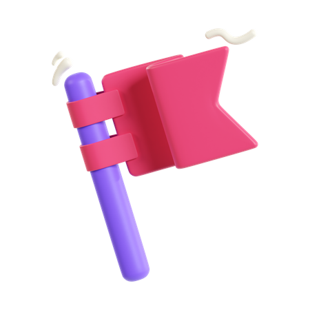 Flagge  3D Icon