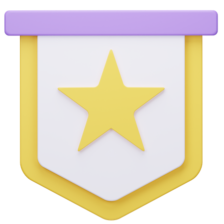 Flagge  3D Icon