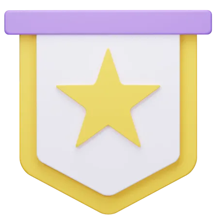 Flagge  3D Icon