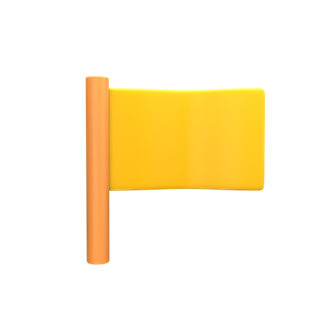 Flagge  3D Icon