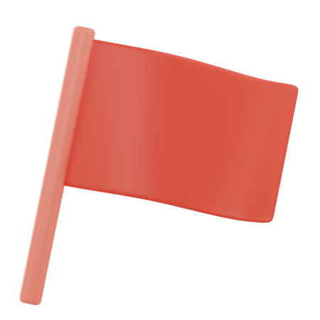 Flagge  3D Icon