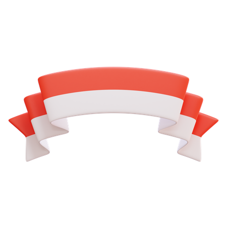 Flaggenband  3D Icon