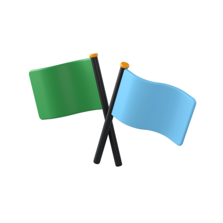 Flags  3D Icon