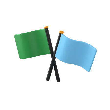 Flags  3D Icon